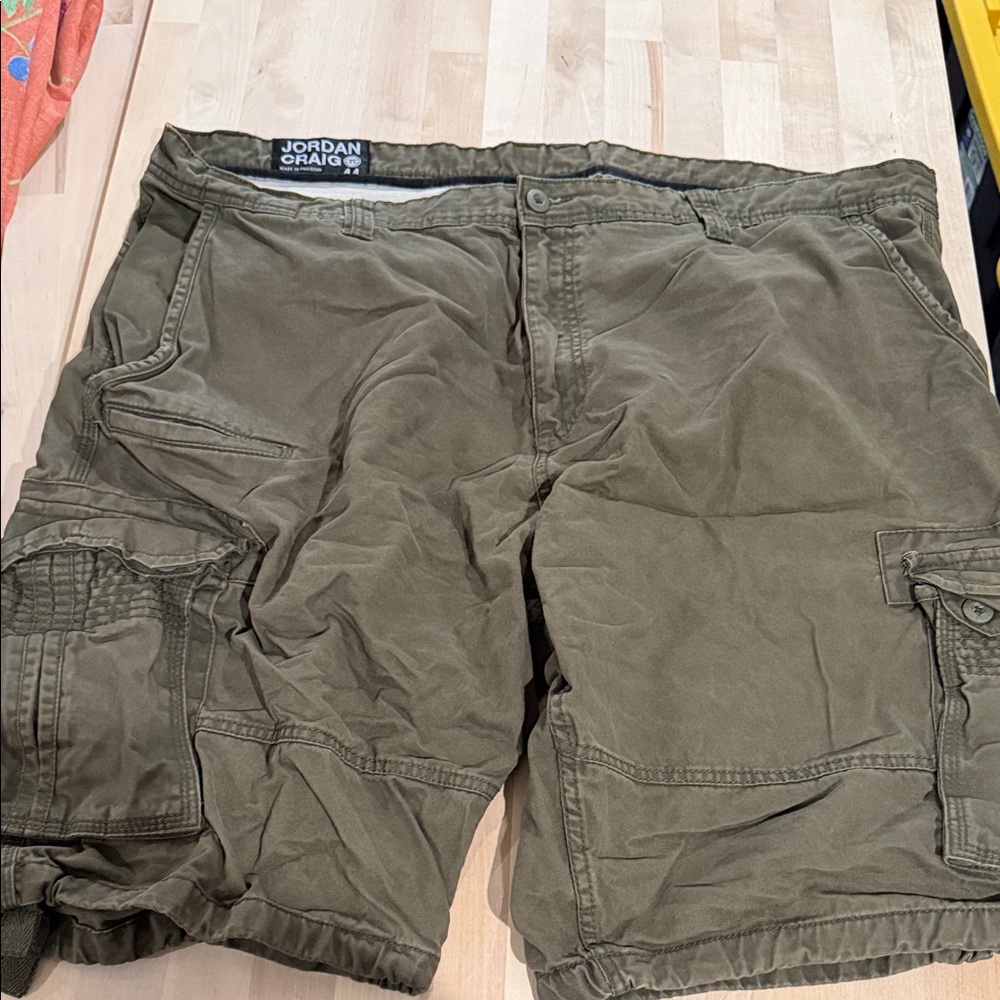 Jordan Craig Men's Green Cargo Shorts